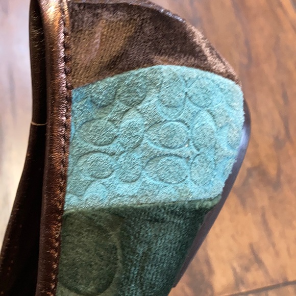 Coach Velvet Patchwork Ballet Flats - Picture 5 of 16